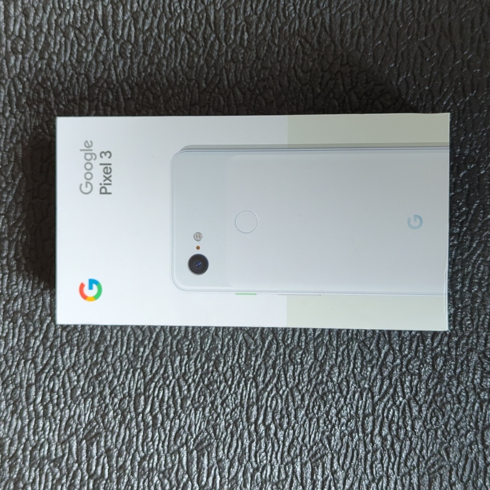 Pixel 3 125g white phone